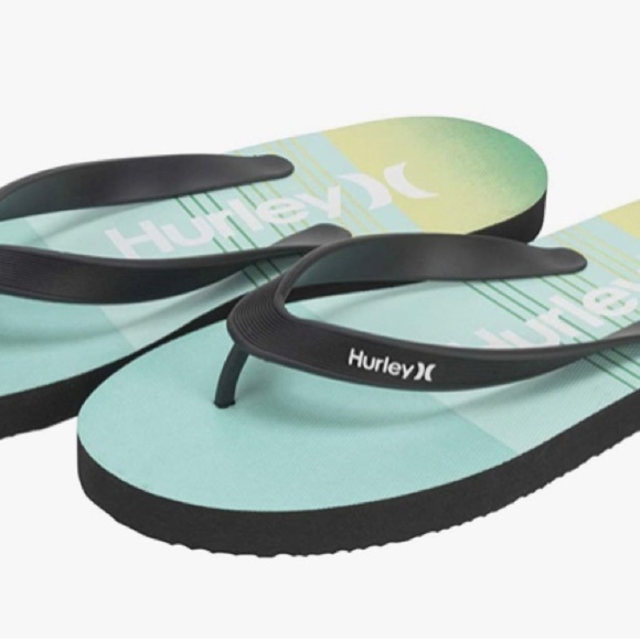 Hurley Men's One and Only Breakwater Flip Flop Size 9 - Picture 3 of 4